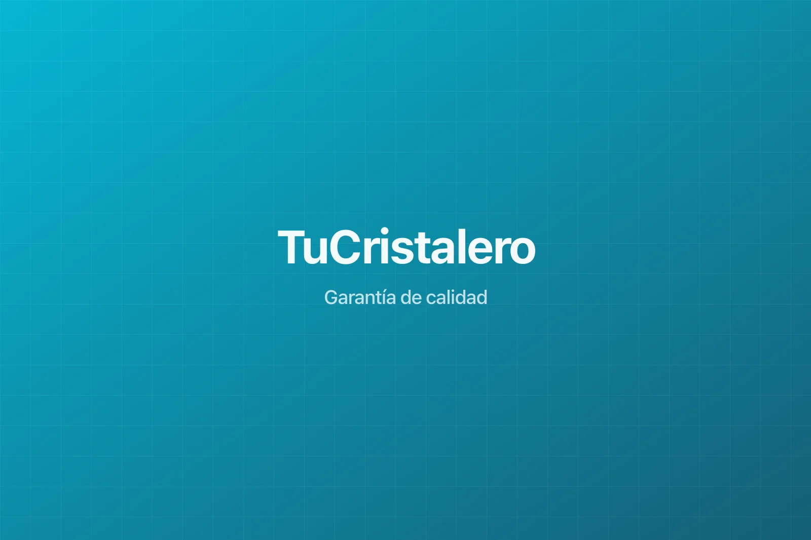 Reparación de cristal roto